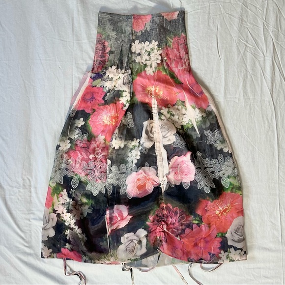 lapis y2k floral midi dress - Picture 1 of 4